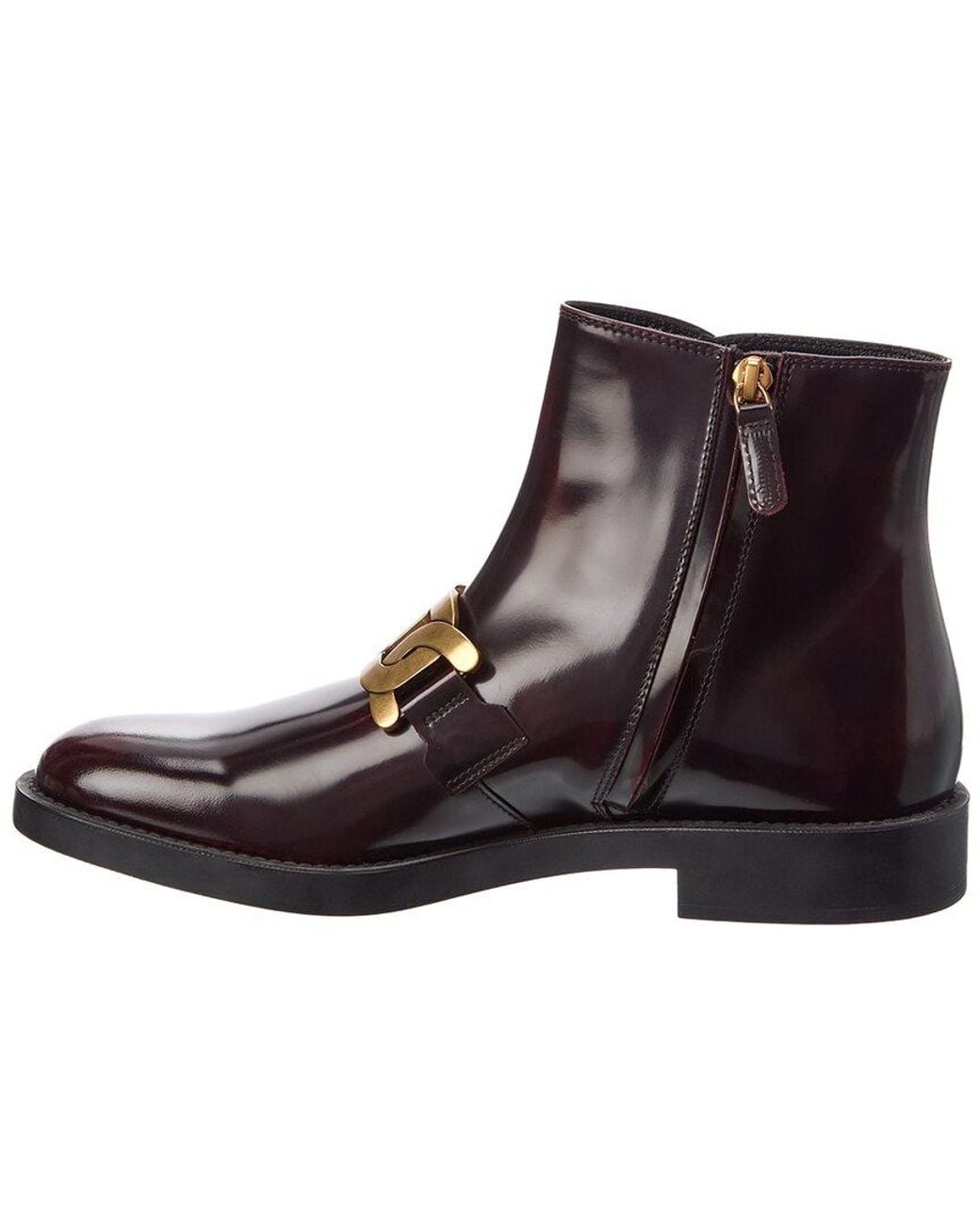 Tod's Brown Leather Boot