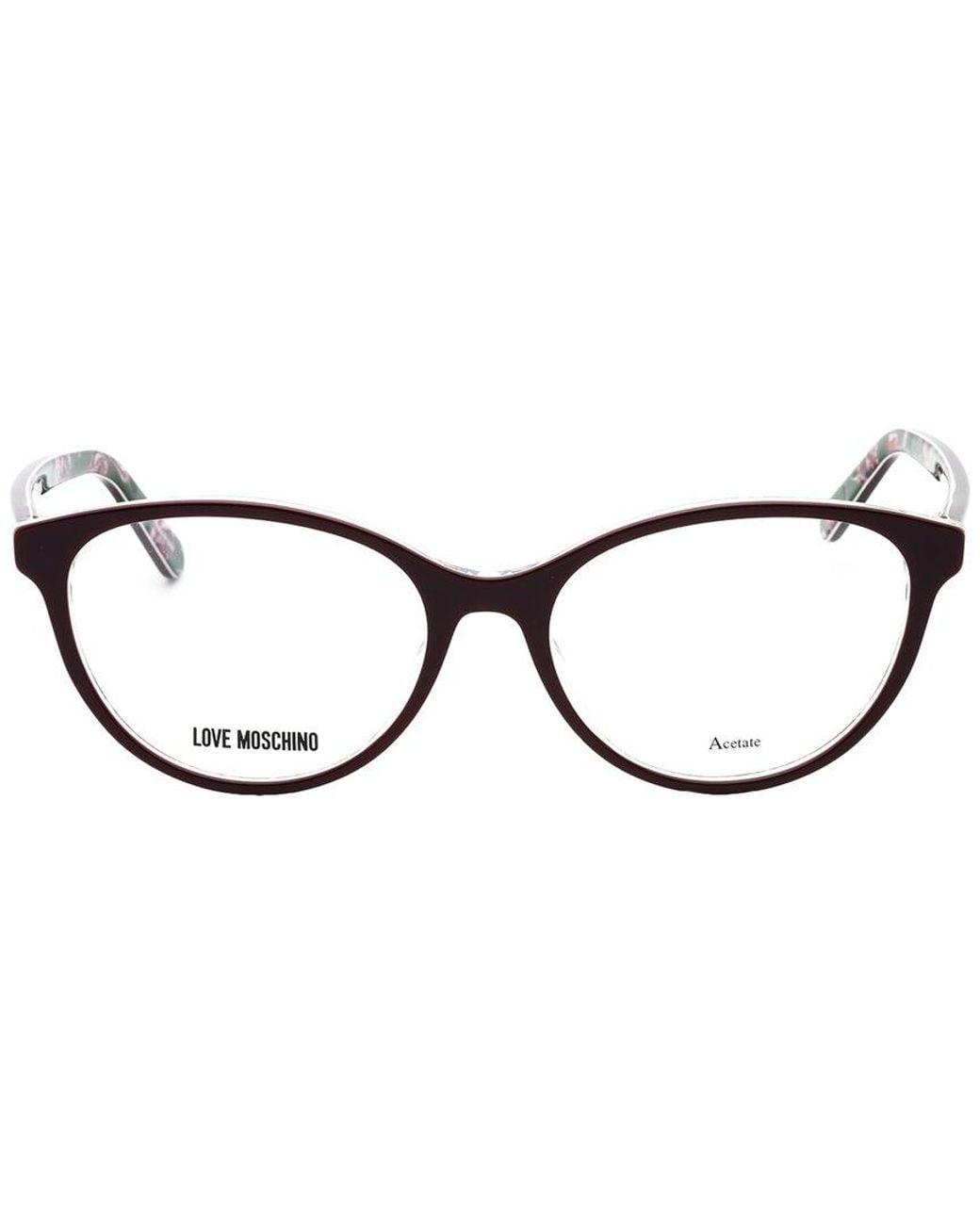 Moschino Brown Mol525 52Mm Optical Frames