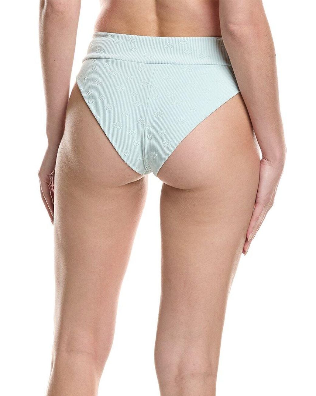 RVCA Blue Maisey High-Rise Cheeky Bottom