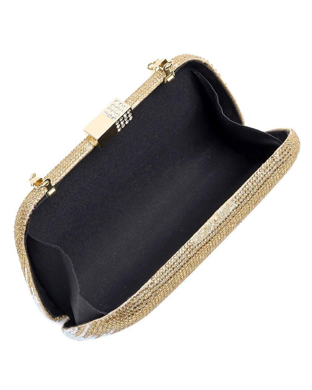 Tiffany & Fred Paris Metallic Gradient Crystal Clutch