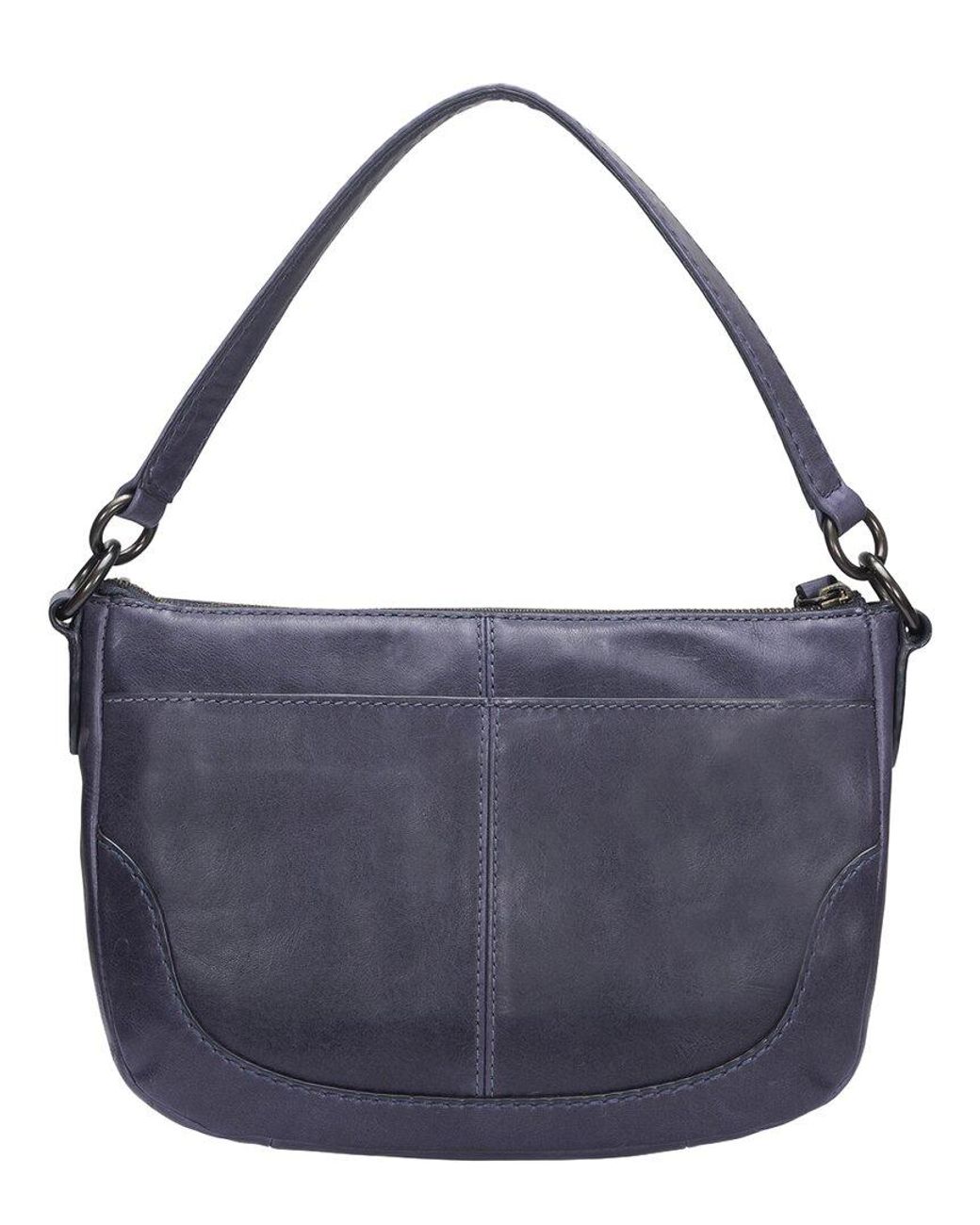 Frye Blue Melissa Leather Crossbody