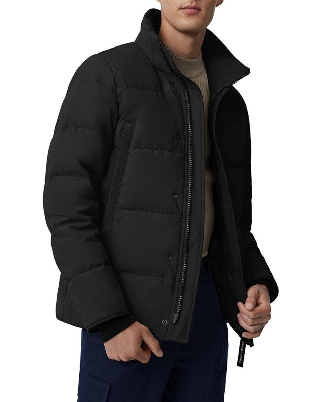 Canada Goose Black Wyndham Parka for men