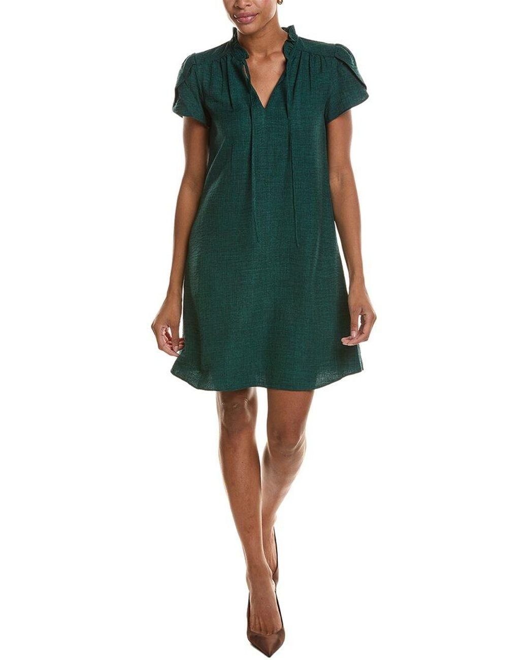 DKNY Green Shift Dress
