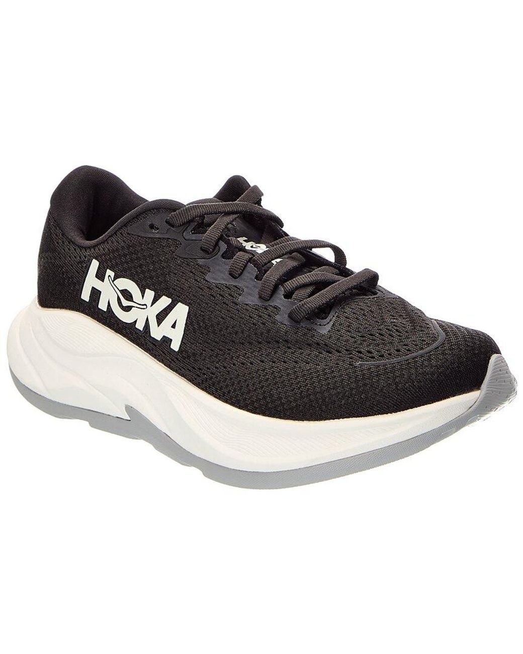 Hoka One One Black Rincon 4 Wide Sneaker