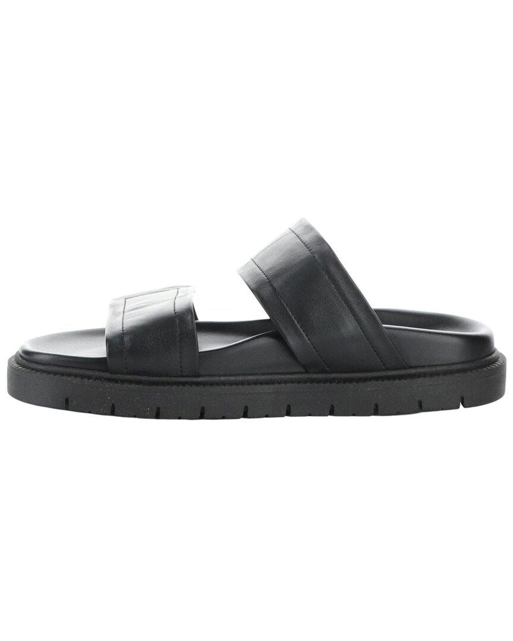 Bos. & Co. Black Bos. & Co. Starla Leather Sandal