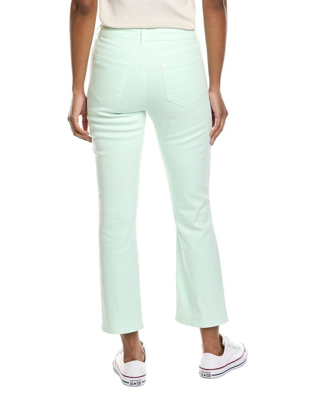 L'Agence Green Tati High-Rise Crop Micro Boot Jean