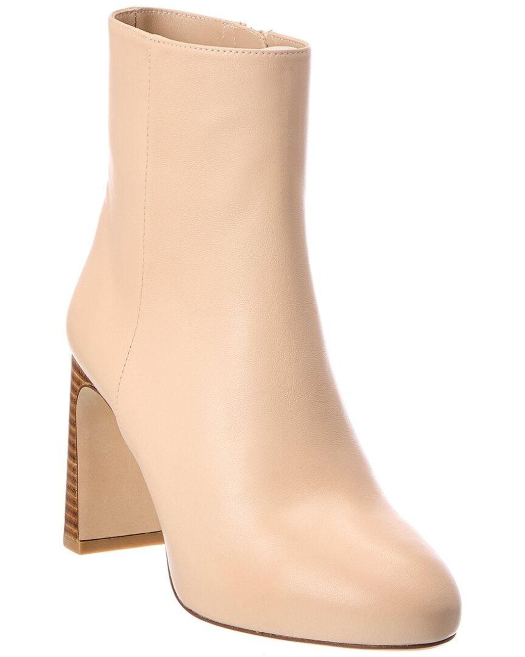 Stuart Weitzman Black Babette Platform Zip Leather Bootie