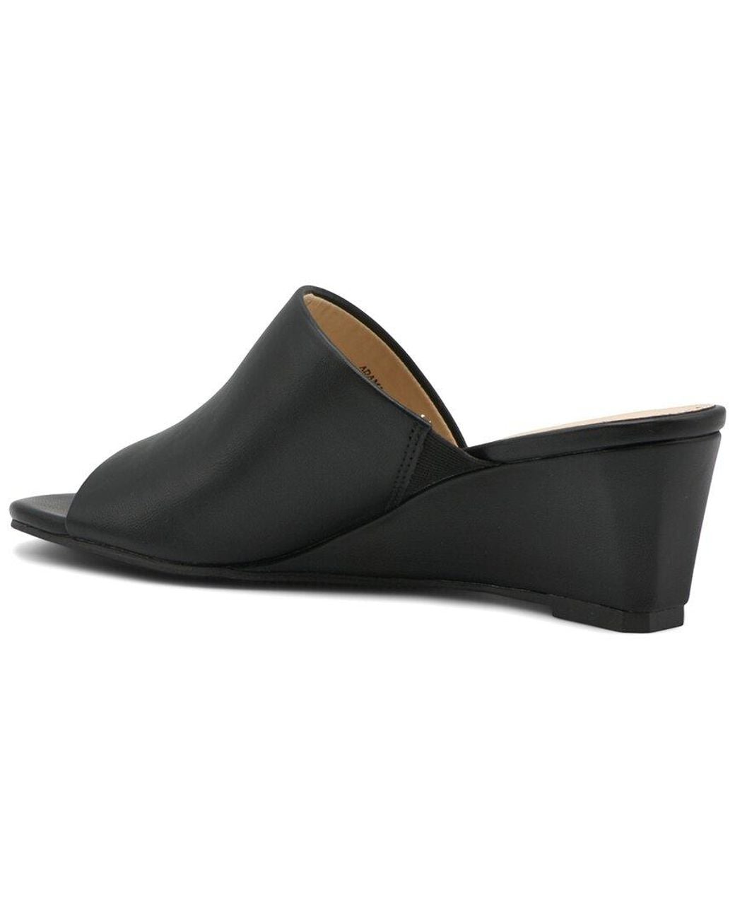 Adrienne Vittadini Black Adami Sandal