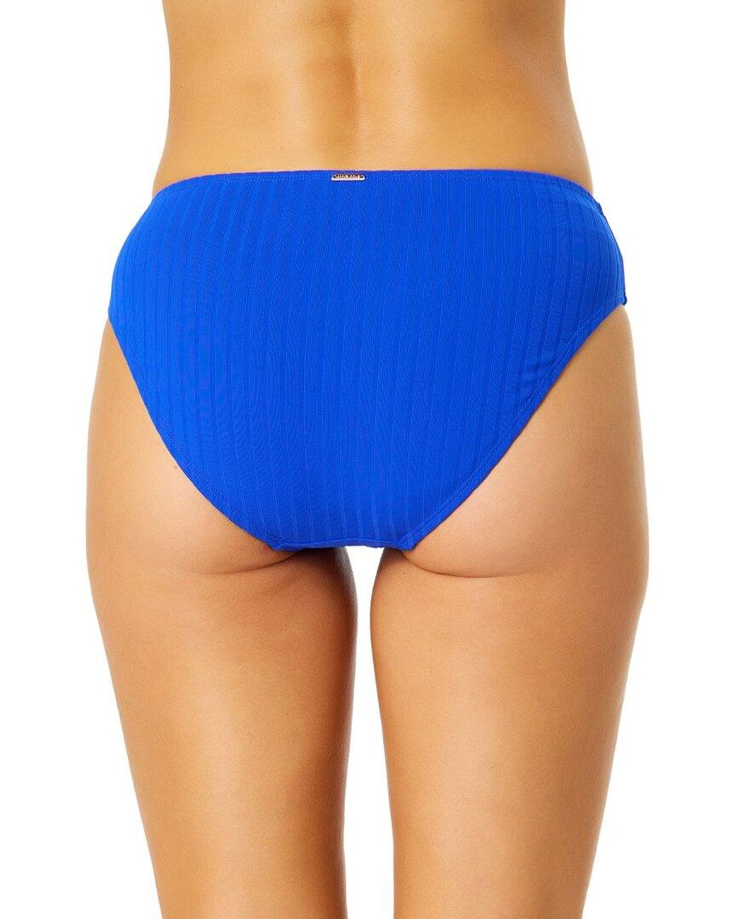 Anne Cole Blue Clean Midrise Bottom