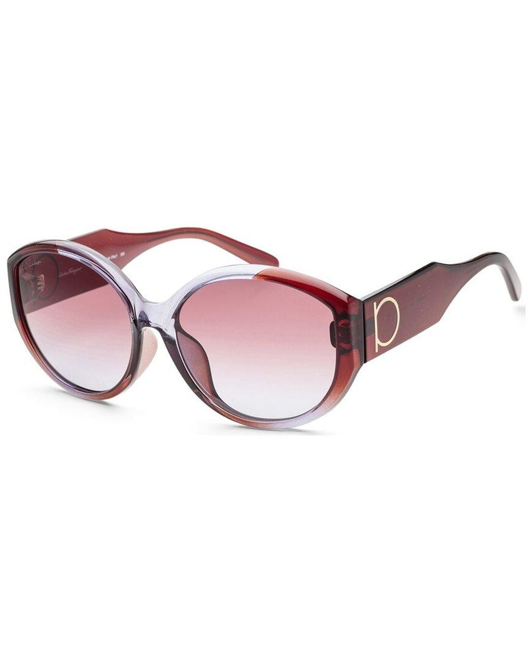 Ferragamo Pink Sf947sa 59mm Sunglasses