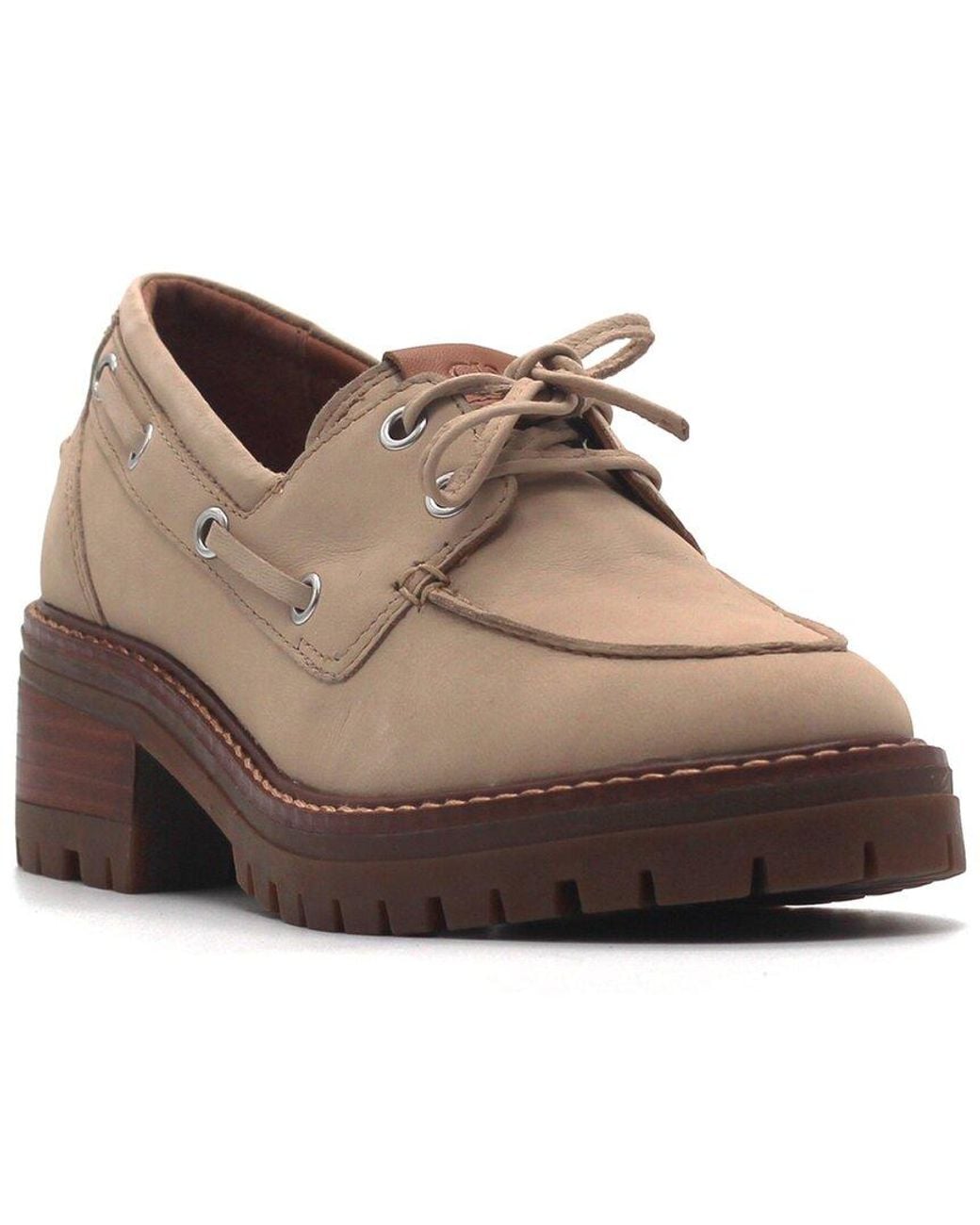 Gentle Souls Brown Brigly Leather Loafer