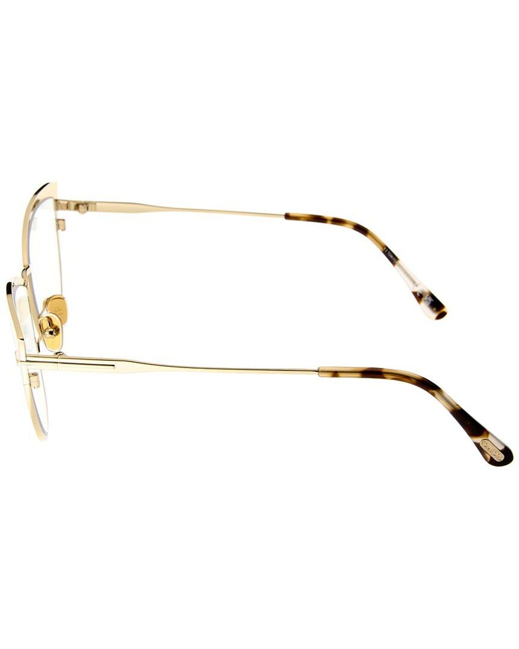 Tom Ford Metallic Ft5877-B 56Mm Optical Frames