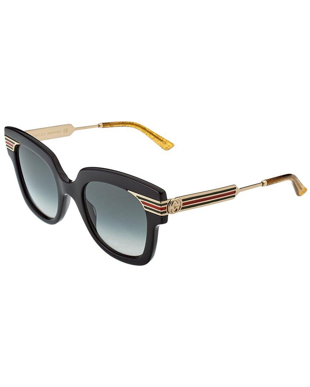 Gucci Geometric 50mm Sunglasses in Black Lyst