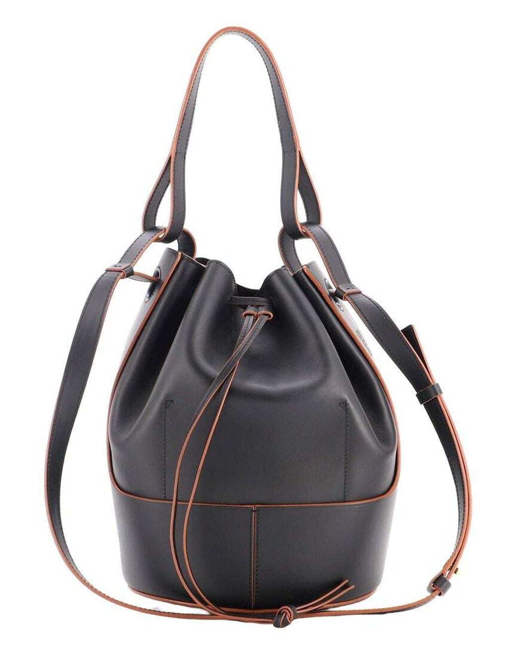 Loewe Black Sheep Leather Balloon Bucket Bag Small (Authentic Pre-Loved)