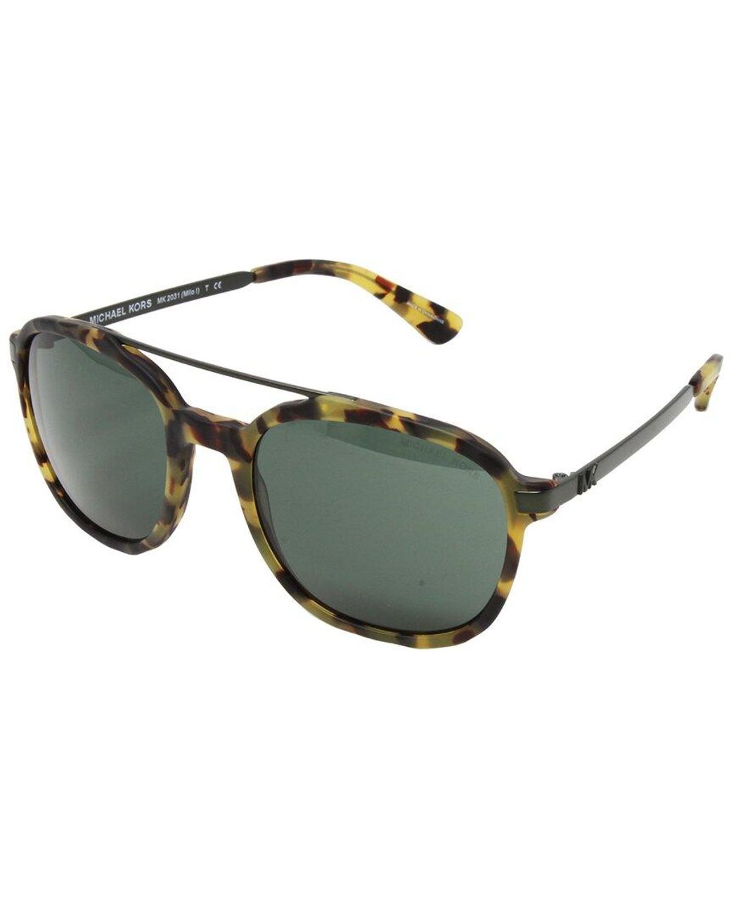 Michael Kors Green Mk2031 54Mm Sunglasses for men