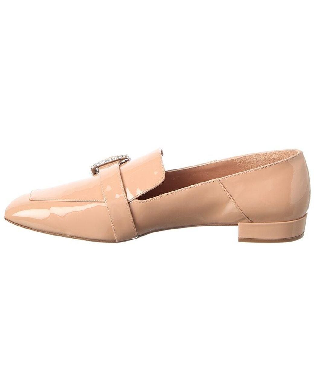 Ferragamo Pink Wang Patent Loafer