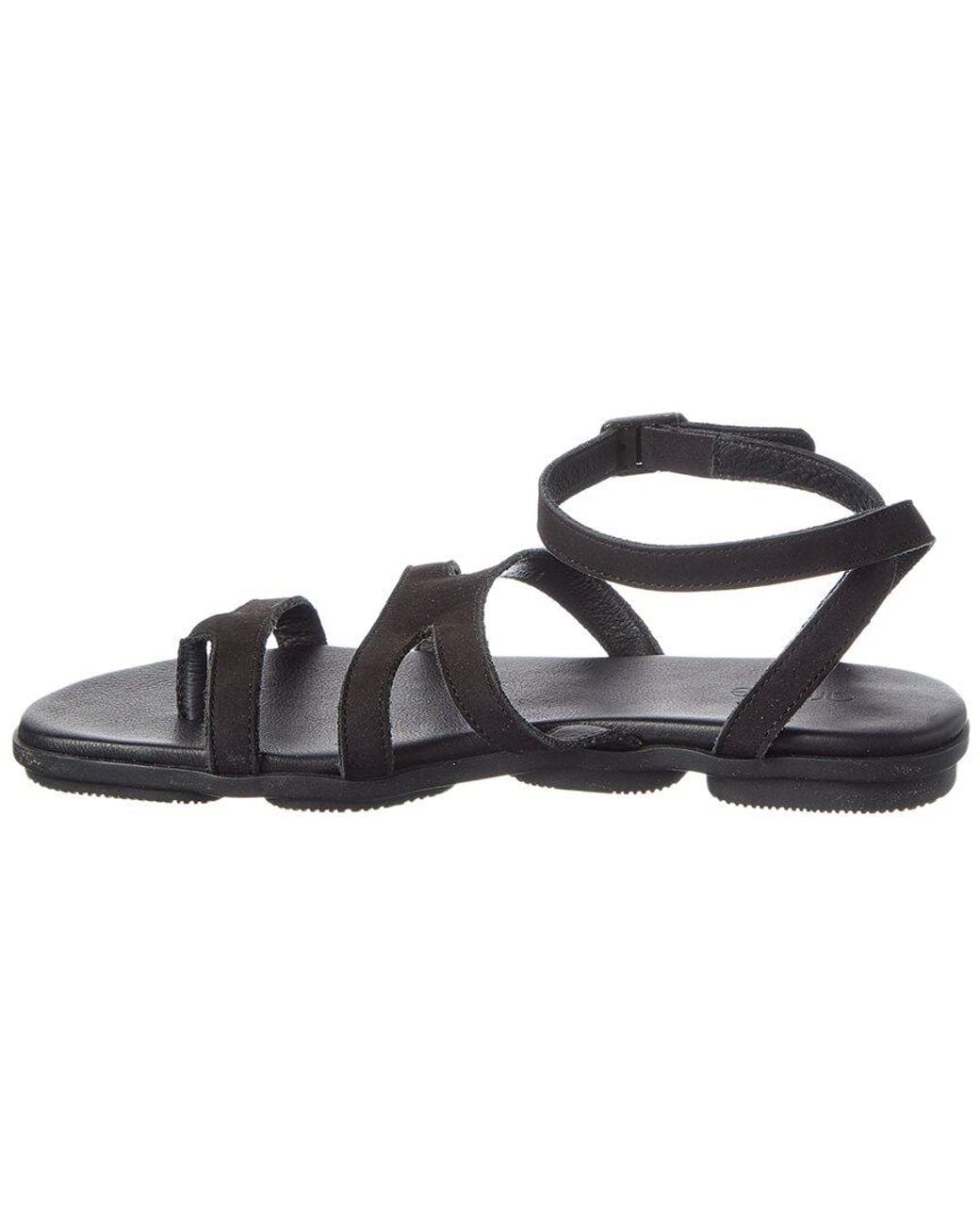 Arche Black Palmea Leather Sandal