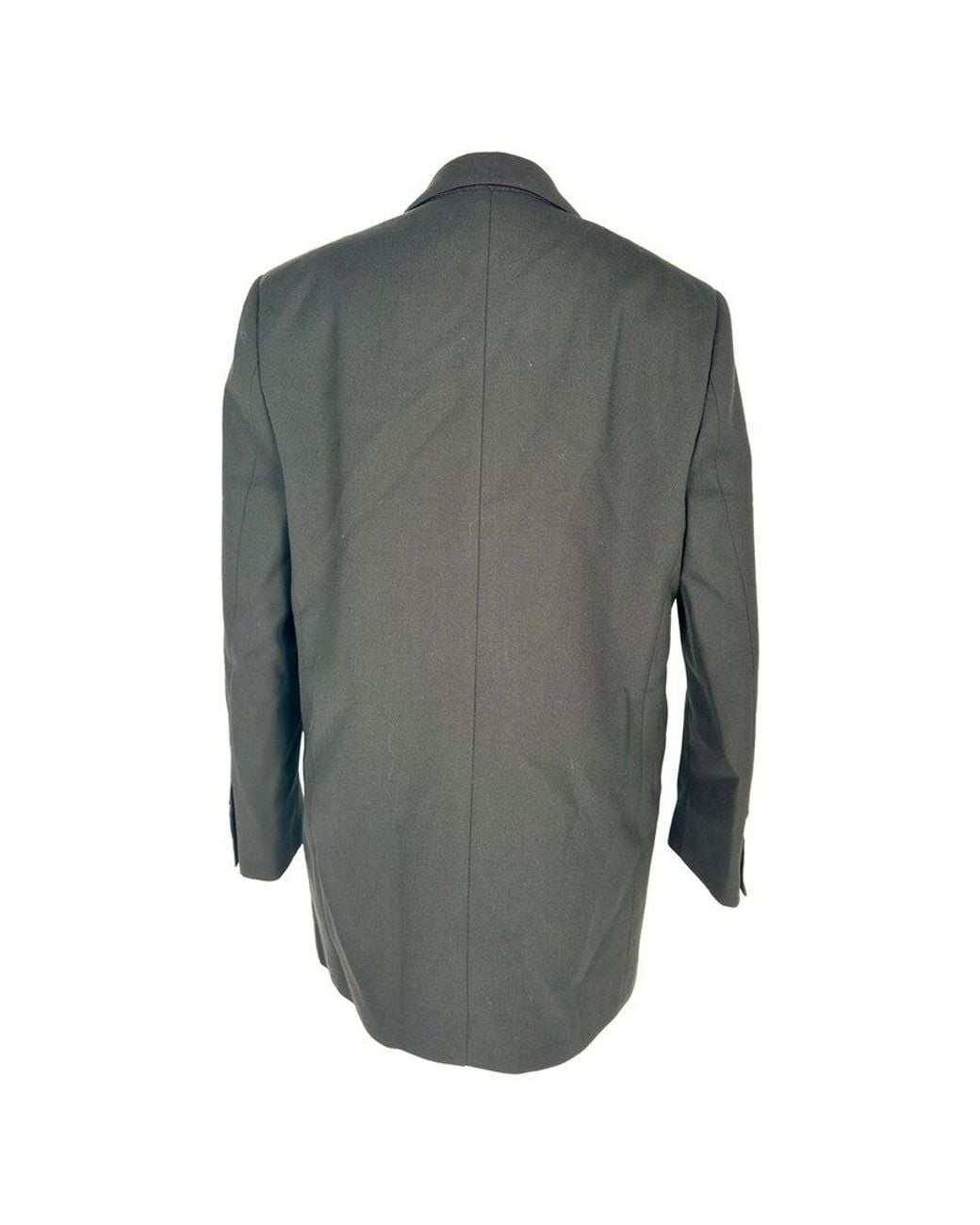 Céline Gray Single-Breasted Classic Blazer, Size Eu (Authentic Pre-Loved)