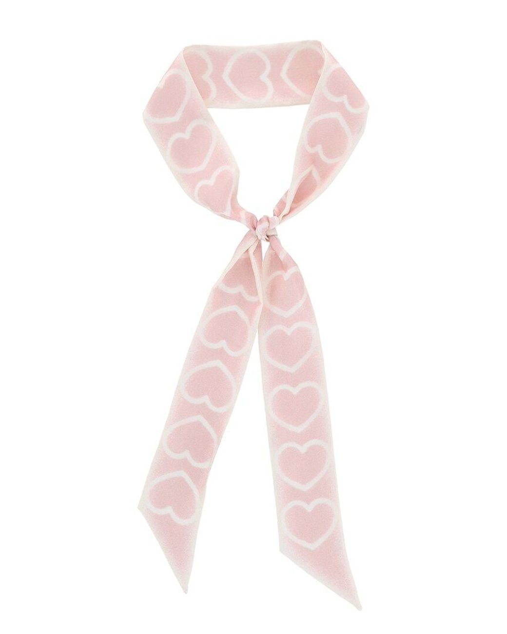 Louis Vuitton Pink Silk Scarf