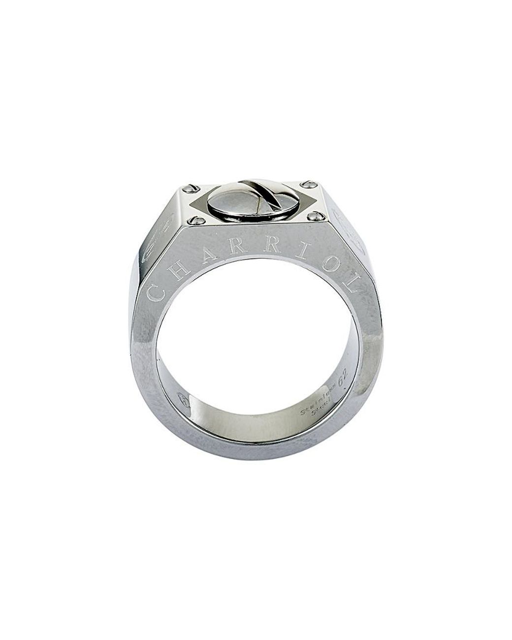 Charriol Metallic Stainless Steel Ring