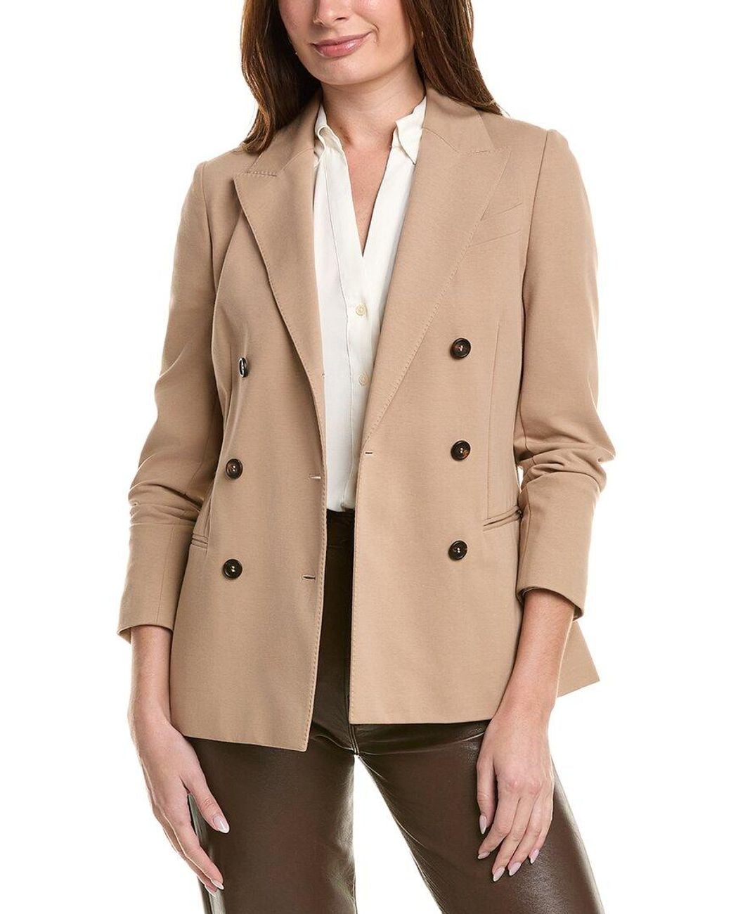 Brunello Cucinelli Natural Blazer