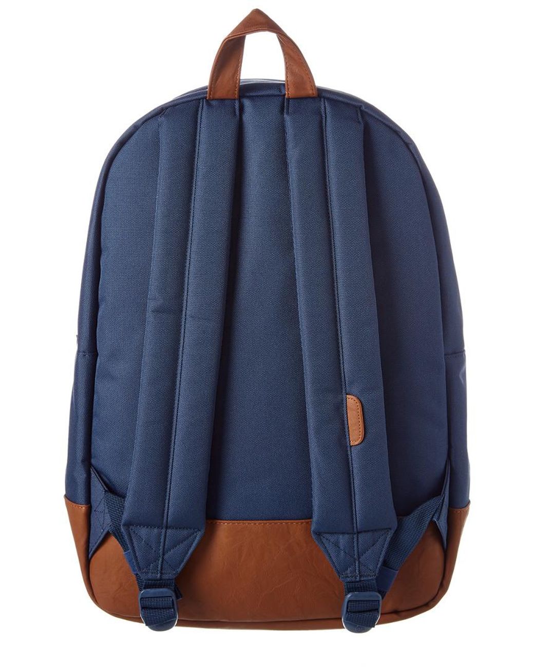 Leather Heritage Backpack in Navy 