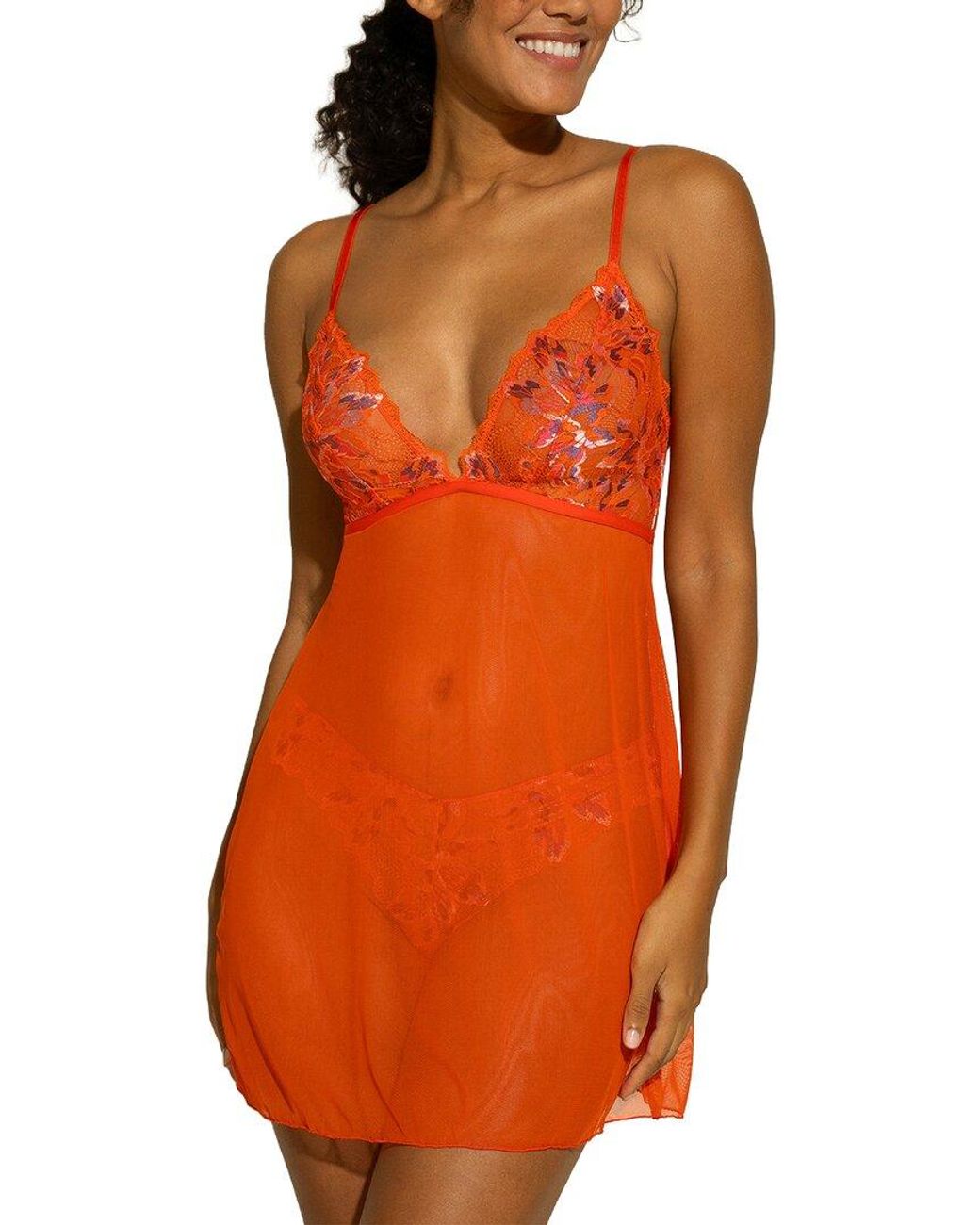 Cosabella Orange Paradiso Chemise