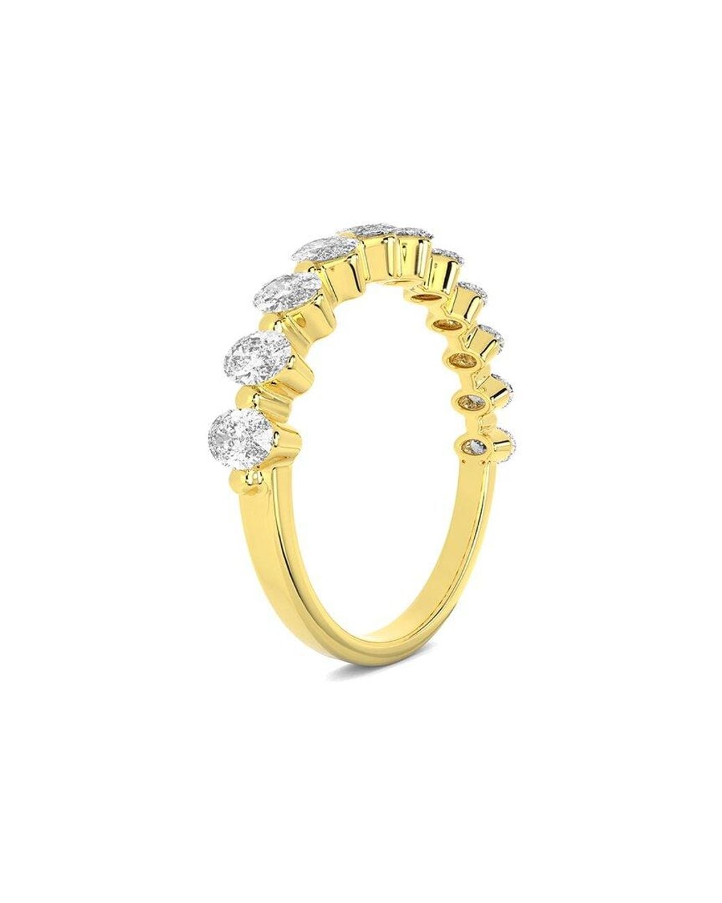 Amairah White 14K 1.00 Ct. Tw. Lab-Grown Diamond Wedding Band