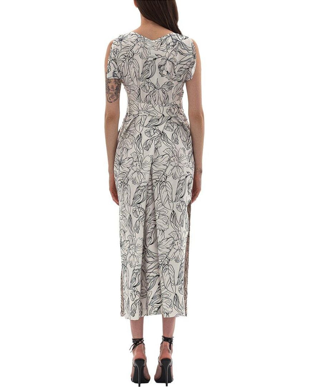 BGL Black Midi Dress