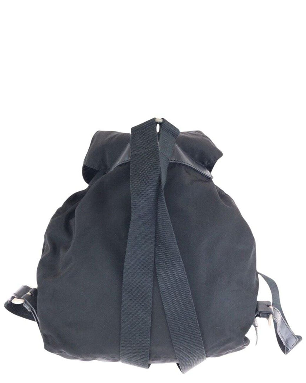 Prada Blue Tessuto Logo Backpack (Authentic Pre-Loved)