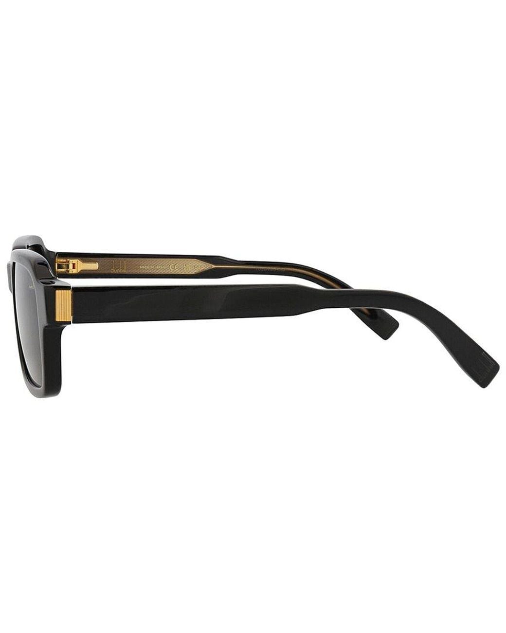 Dunhill Black Du0057s 54mm Sunglasses for men