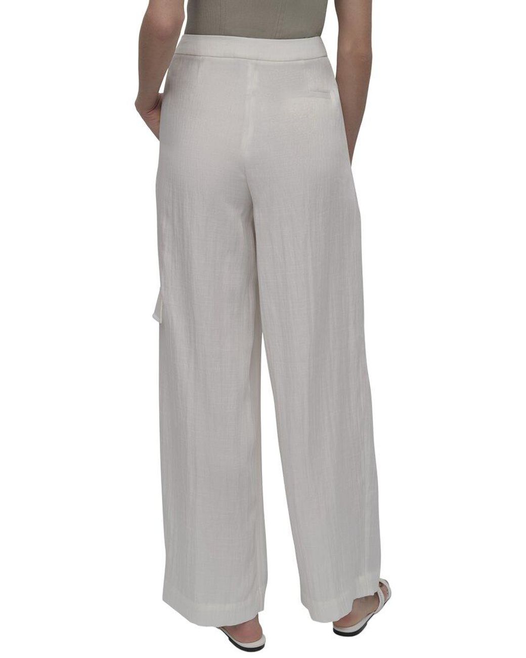 DKNY Gray Dress Cargo Pant