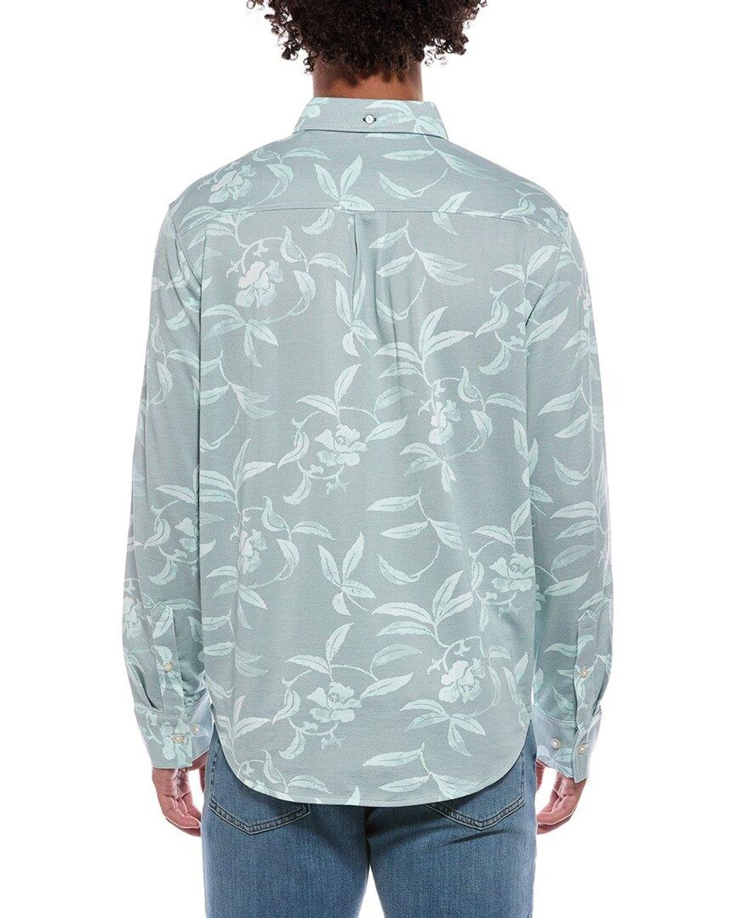 Tommy Bahama Blue San Lucio Gardenia Shirt for men