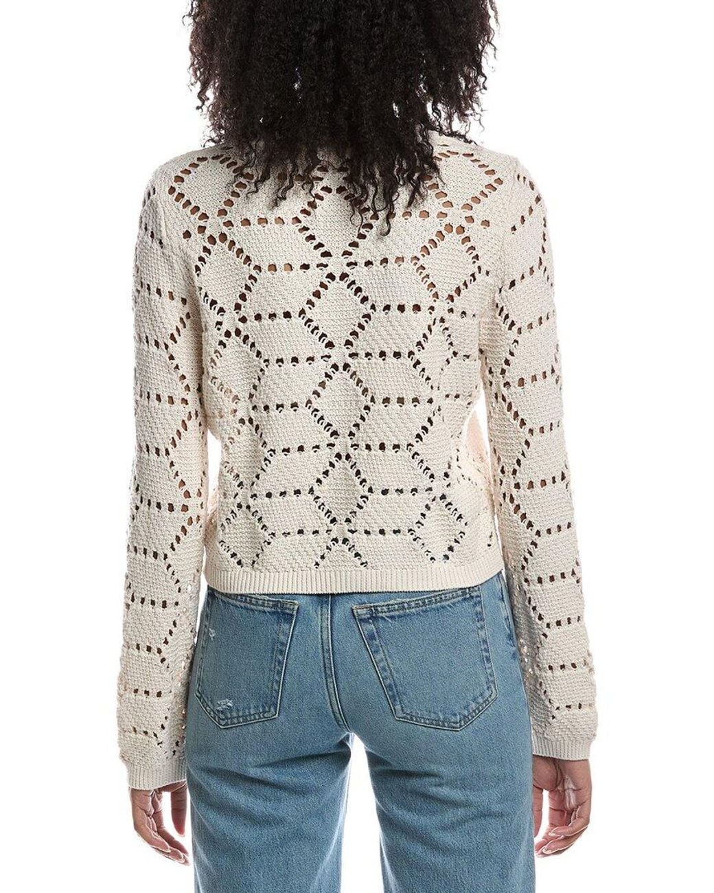 Z Supply Blue Rosalyn Sweater Cardigan