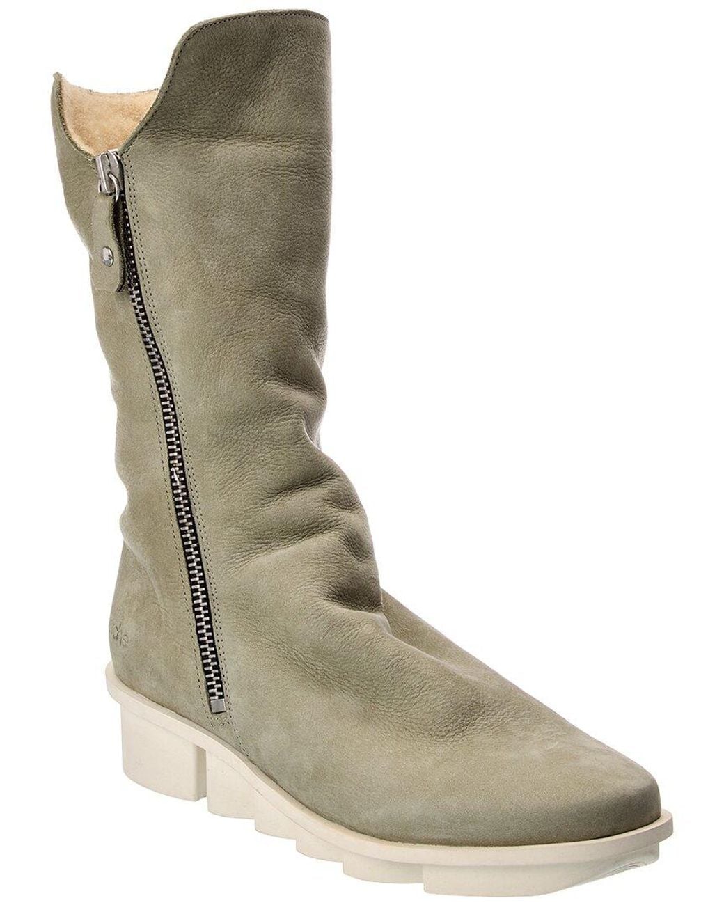 Arche Green Skater Leather Boot