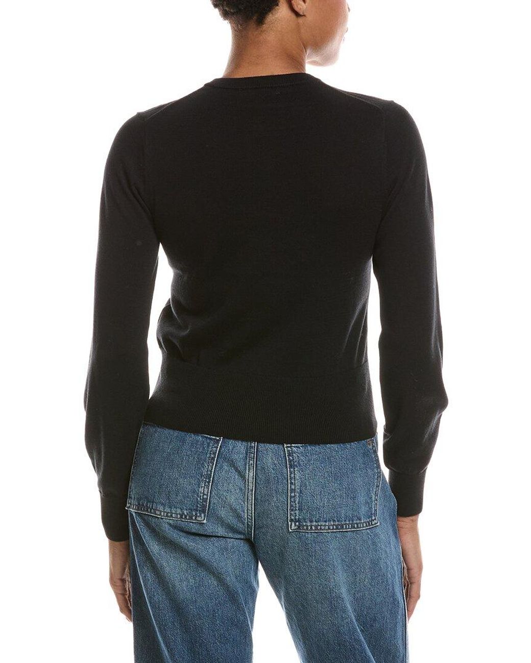 Madewell Black Button Front Cardigan