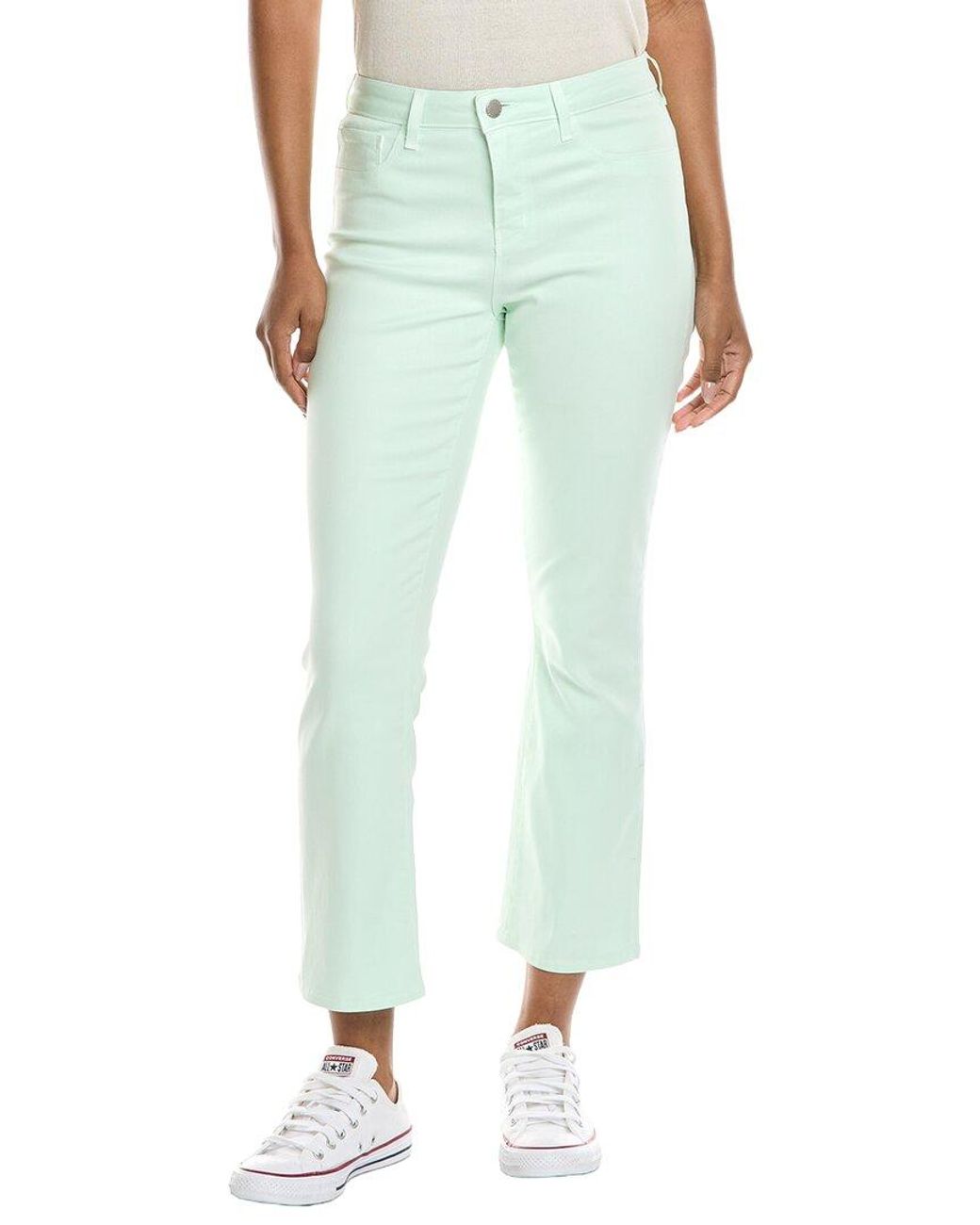 L'Agence Green Tati High-Rise Crop Micro Boot Jean