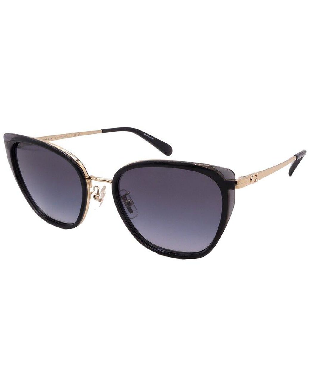 COACH Blue Hc7187 53Mm Sunglasses
