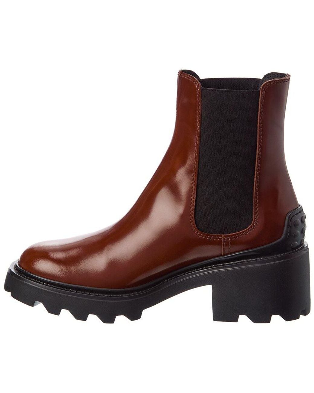 Tod's Brown Leather Boot