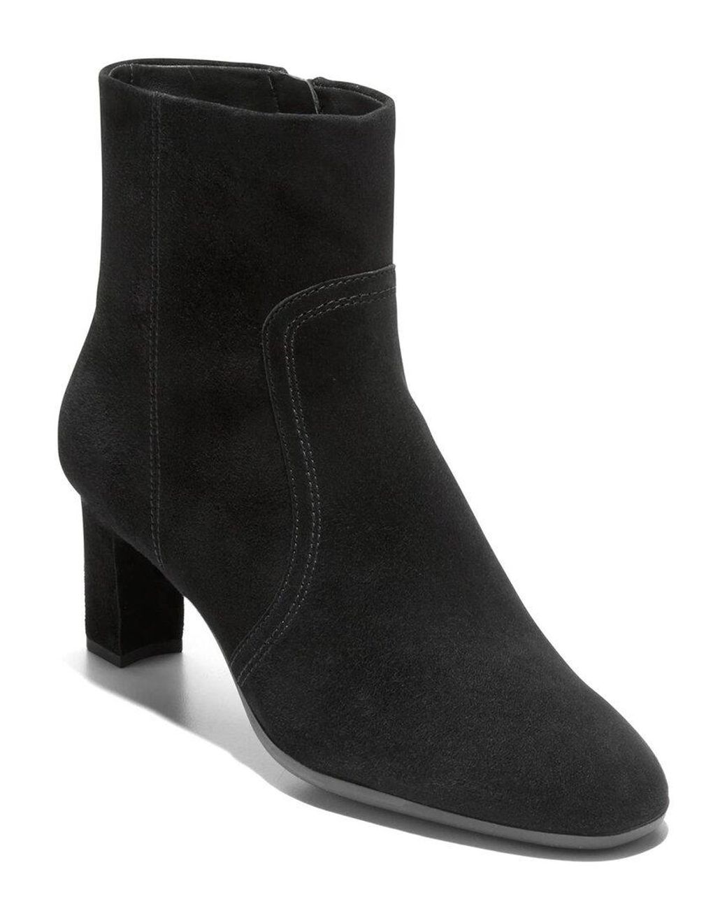 Cole Haan Black Grand Ambition 2.0 Alainne Suede Bootie