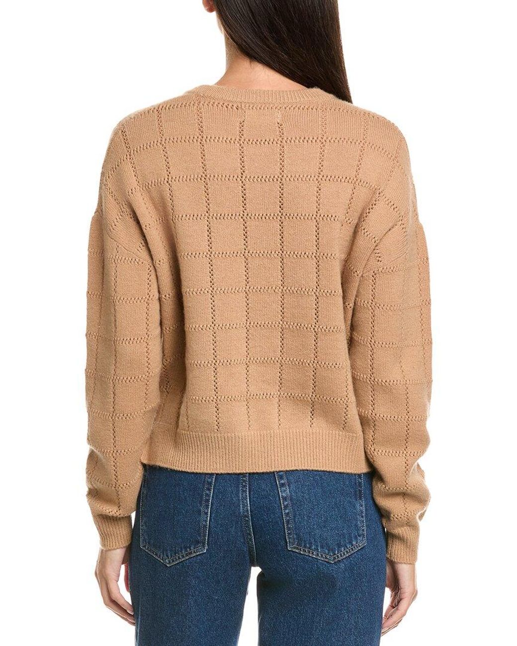 NAADAM Blue Wool & Cashmere-Blend Sweater