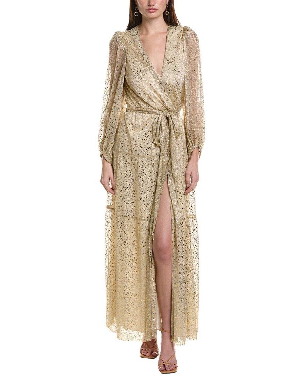 Ba&sh Natural Cala Maxi Dress