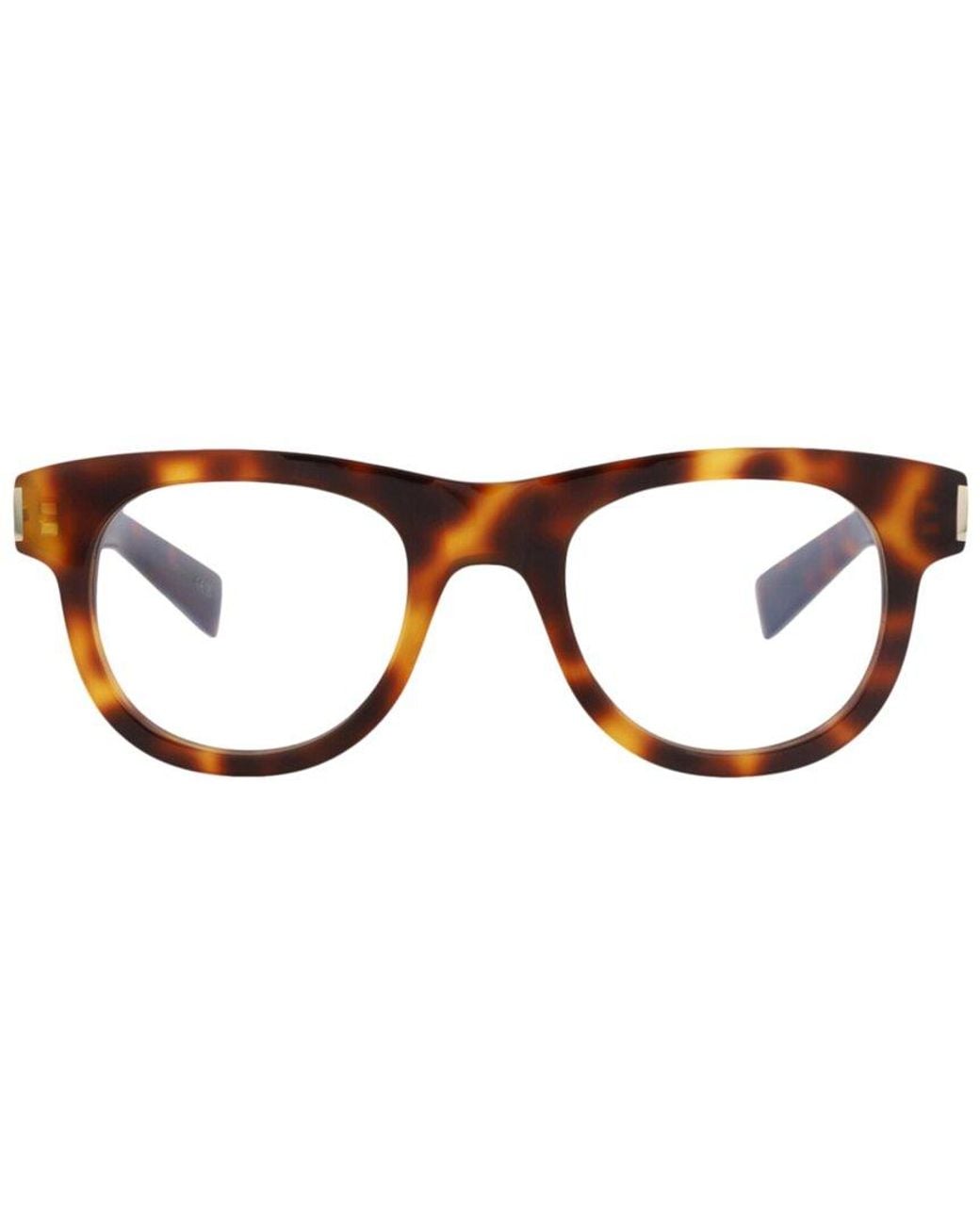 Saint Laurent Brown 49Mm Optical Frames