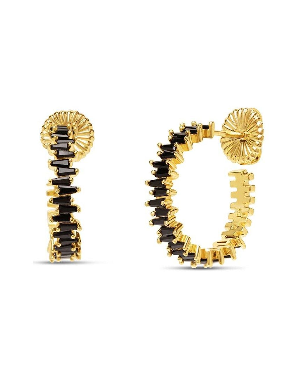 Bruno Magli Metallic Plated Earrings