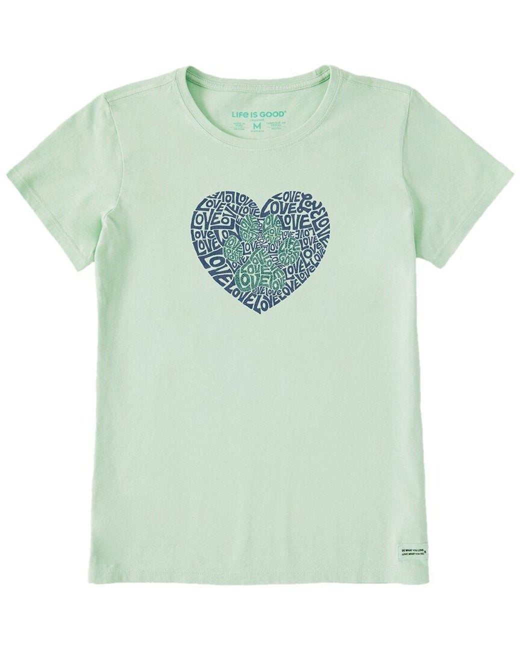 Life Is Good. Green Crusher T-Shirt
