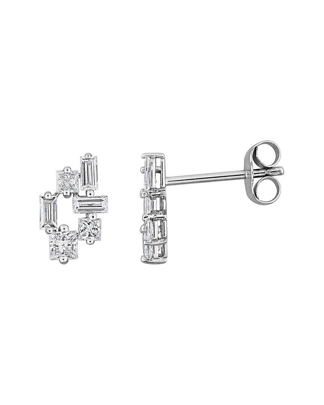 Created Forever Metallic 14K 0.18 Ct. Tw. Lab-Grown Diamond Stud Earrings