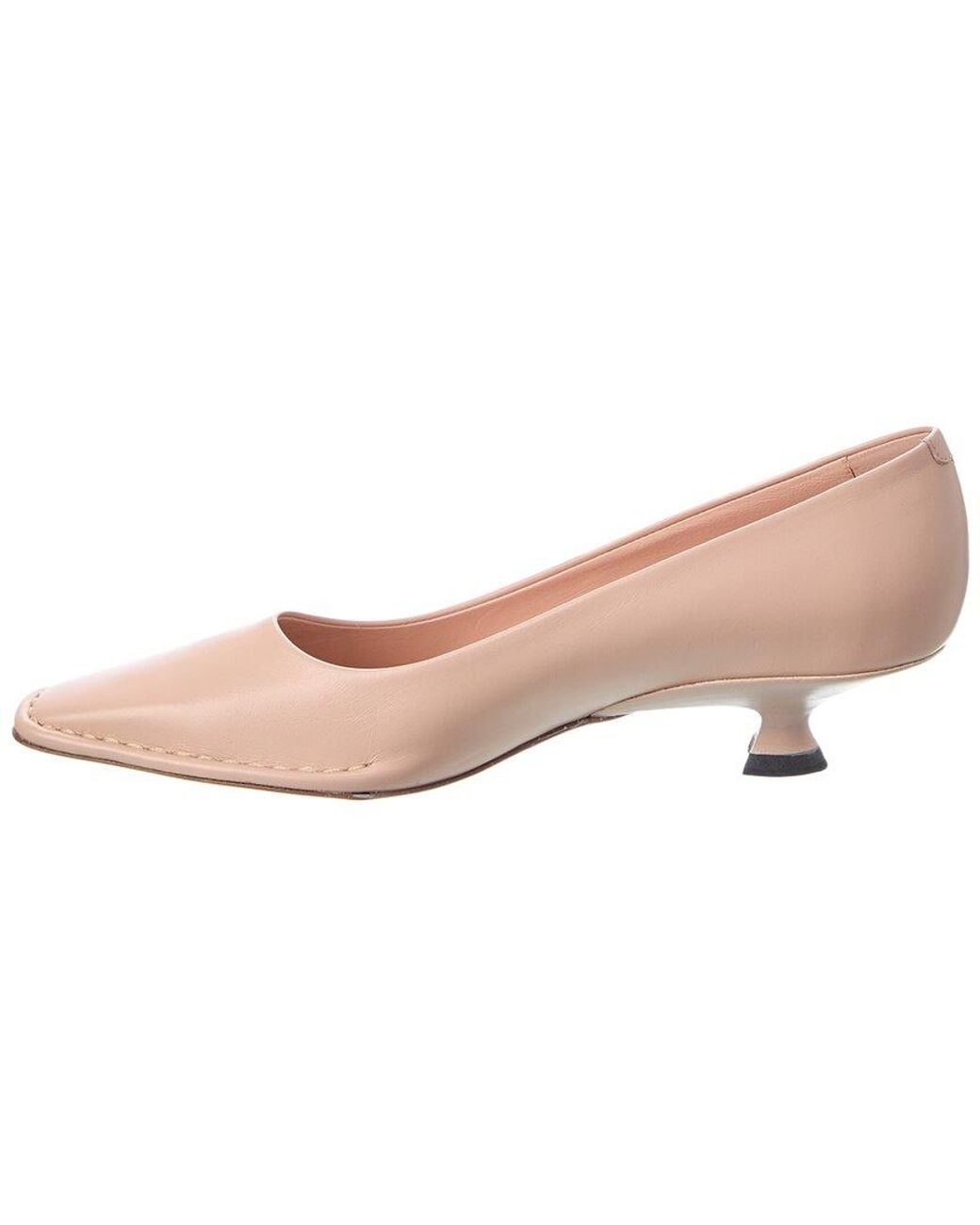 Tod's Pink Leather Pump