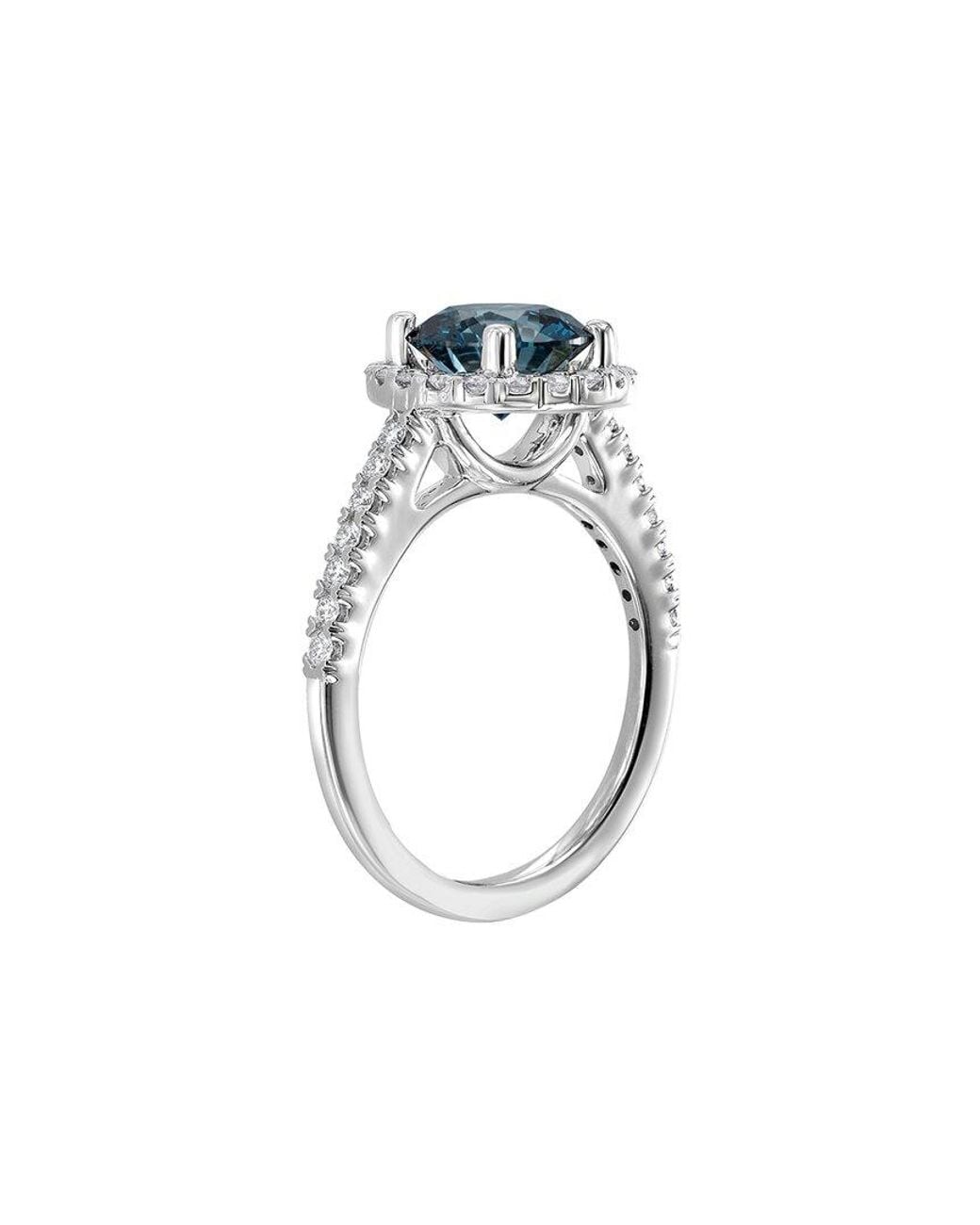 Lab Grown Diamonds Blue 14K 2.75 Ct. Tw. Lab-Grown Diamond Engagement Ring