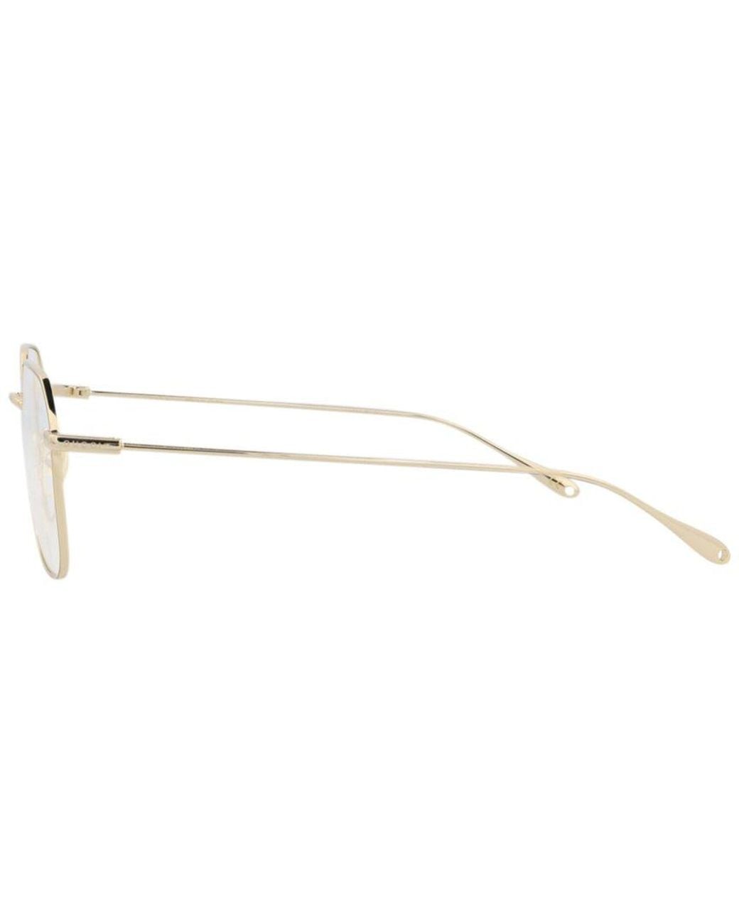 Gucci White 54Mm Optical Frames