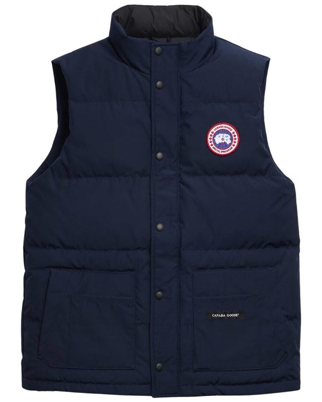 Canada Goose Blue Freestyle Crew Vest for men